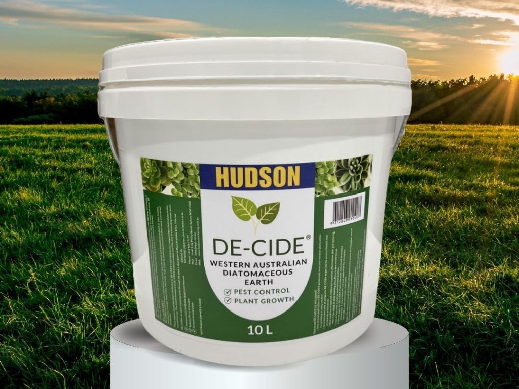 Diatomaceous earth stockist (diatomite / DE stockist) Australia map showing stockists and suppliers in Perth, Brisbane, Sydney, Melbourne, Canberra, Hobart, Darwin, with DeCide®, Eco Pawz CleanUp® and AgriFix® products, retail and wholesale contact information, Australian sourced natural minerals for odour control, soil conditioning, and pet care